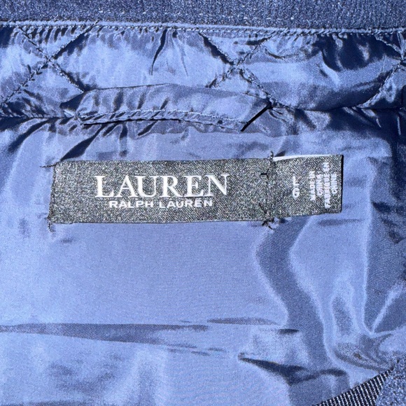 Lauren Ralph Lauren Quilt Vest in Dark Navy, Size Large, NWT - Picture 4 of 11